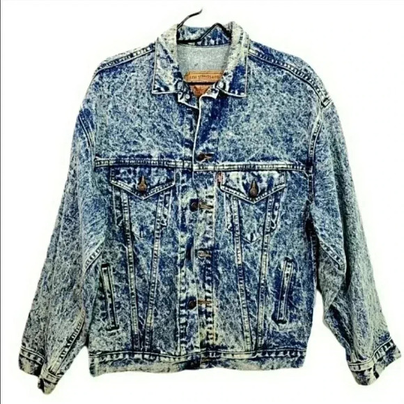 Levis Vintage 80s Truckers Jacket. Size Xlarge - Picture 1 of 12